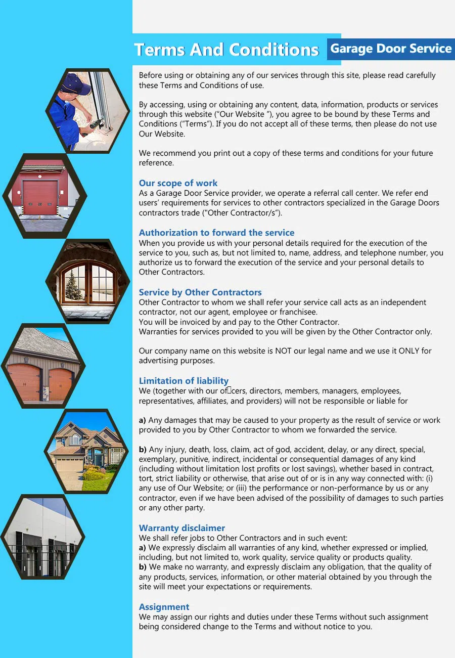 Neighborhood Garage Door Service San Francisco, CA 415-390-0335